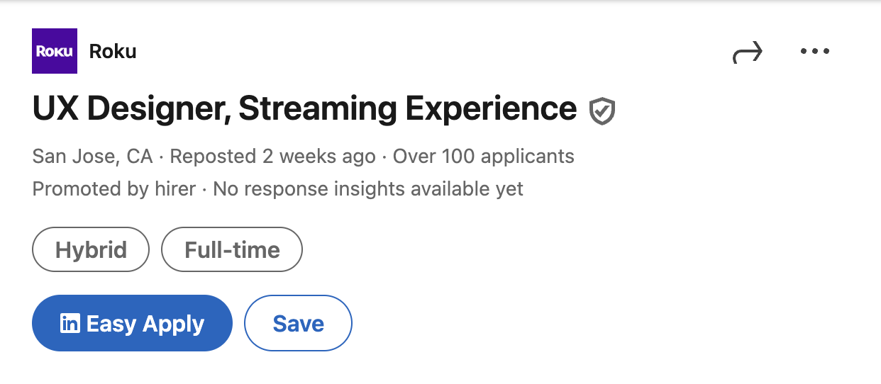 easy apply