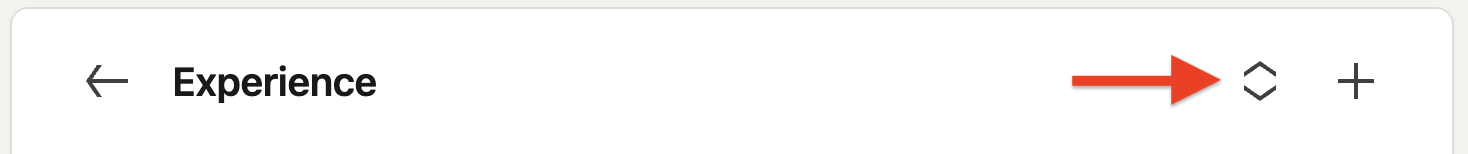 reorder icon highlight